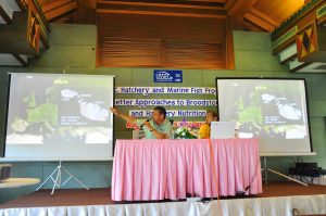 USSEC Seminar on Broodstock Biosecurity and Nutrition with Dr.Robert V.Agius