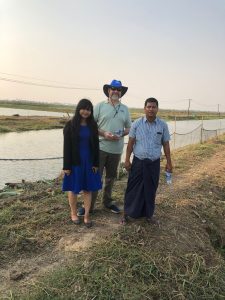 Visit to a potential demonstration cooperator with a potential new USSEC contractor in Myanmar