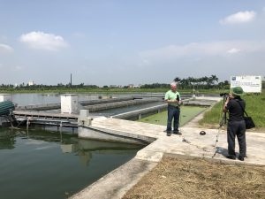 Interview of MOSOY Farmer in front of the IPRS cells